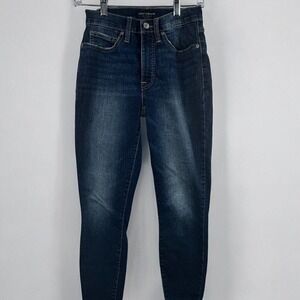 Lucky Brand Jeans Size 2/26 Ankle Womens Bridgette High Rise Skinny Blue Denim
